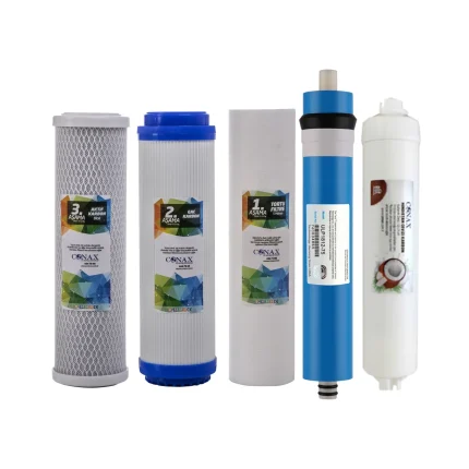 Açık Kasa 3 Aşamalı Filtre Seti + Postkarbon Filtre + Bench Membran